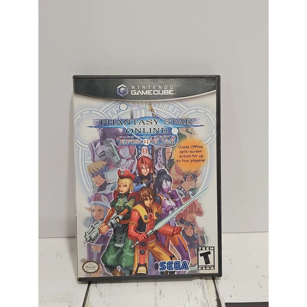 Phantasy Star Online: Episode I & II (Nintendo GameCube, 2002)
